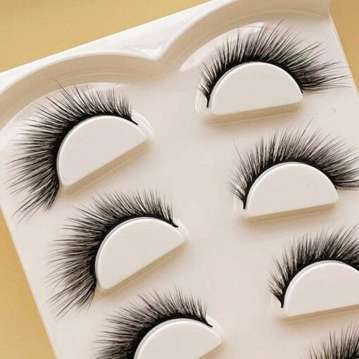 5 Pair Elongated Fox Eyelashes