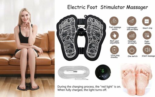 EMS Foot Pad Massager