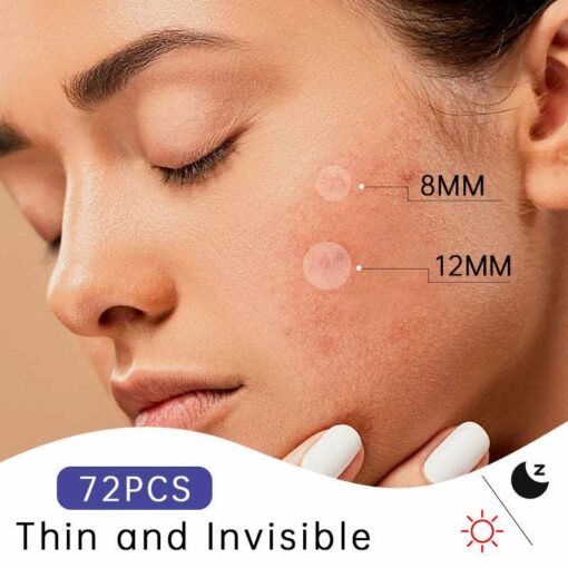 72 Invisible Pimple Patches