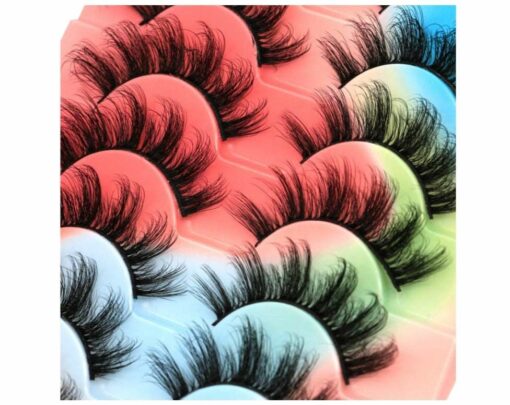 10 Pair Luxurious Faux Mink Eyelashes