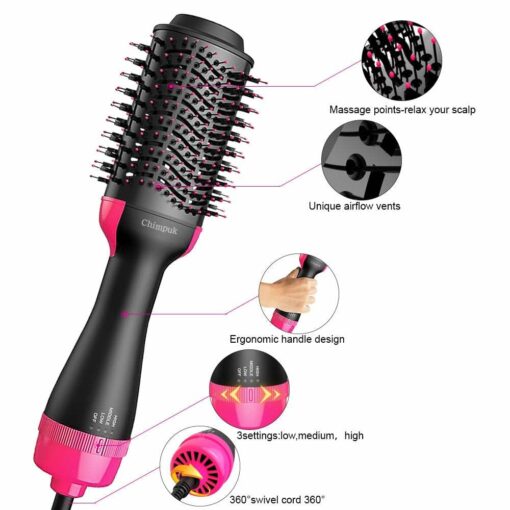 4-in-1 Hair Dryer and Styler Volumizer