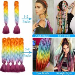 Colorful Hair Extension