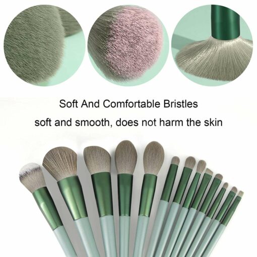 13Pcs Soft Fluffy Makeup Brush Set