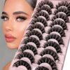 10 Pair Dramatic Faux Lashes