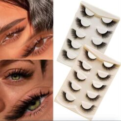 5 Pair Elongated Fox Eyelashes