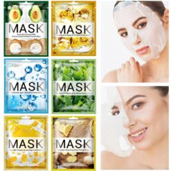 6 Piece Premium Facial Masks